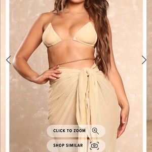 Fashion Nova Island Summer 3pc Bikini